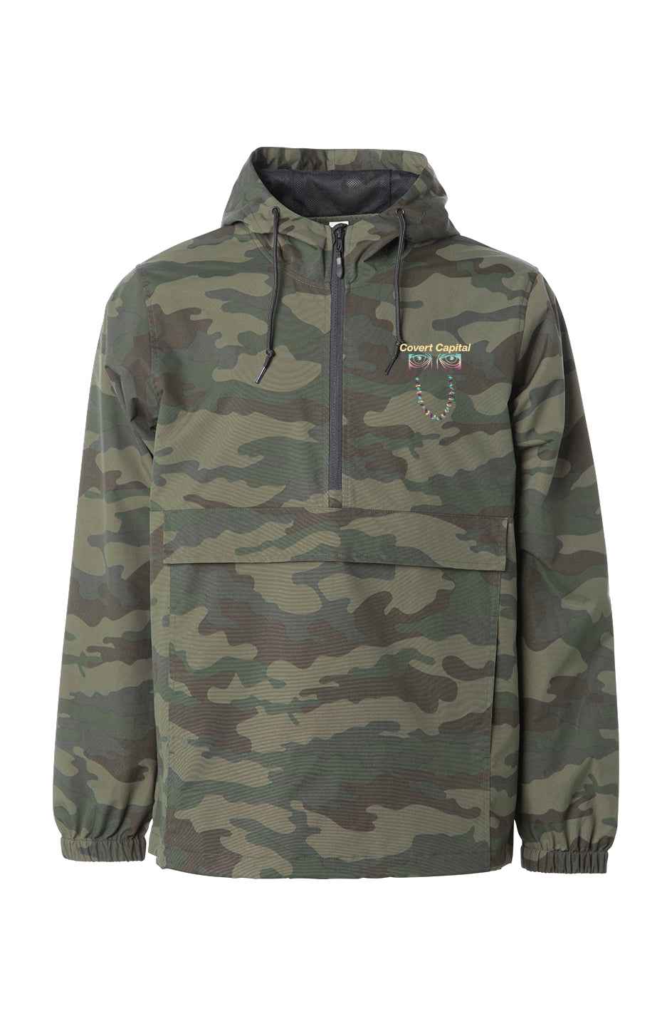 Krewe de Covert Capital Forest Camo Anorak Jacket