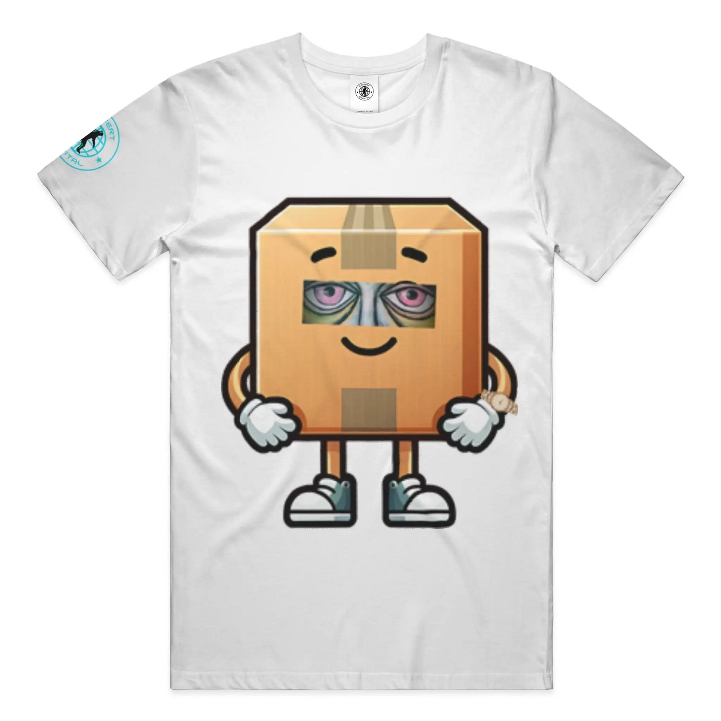 Jumbo Box Money Mascot T Shirt - Covert Capital