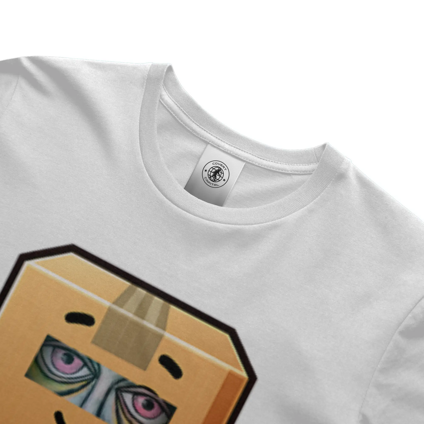 Jumbo Box Money Mascot T Shirt - Covert Capital