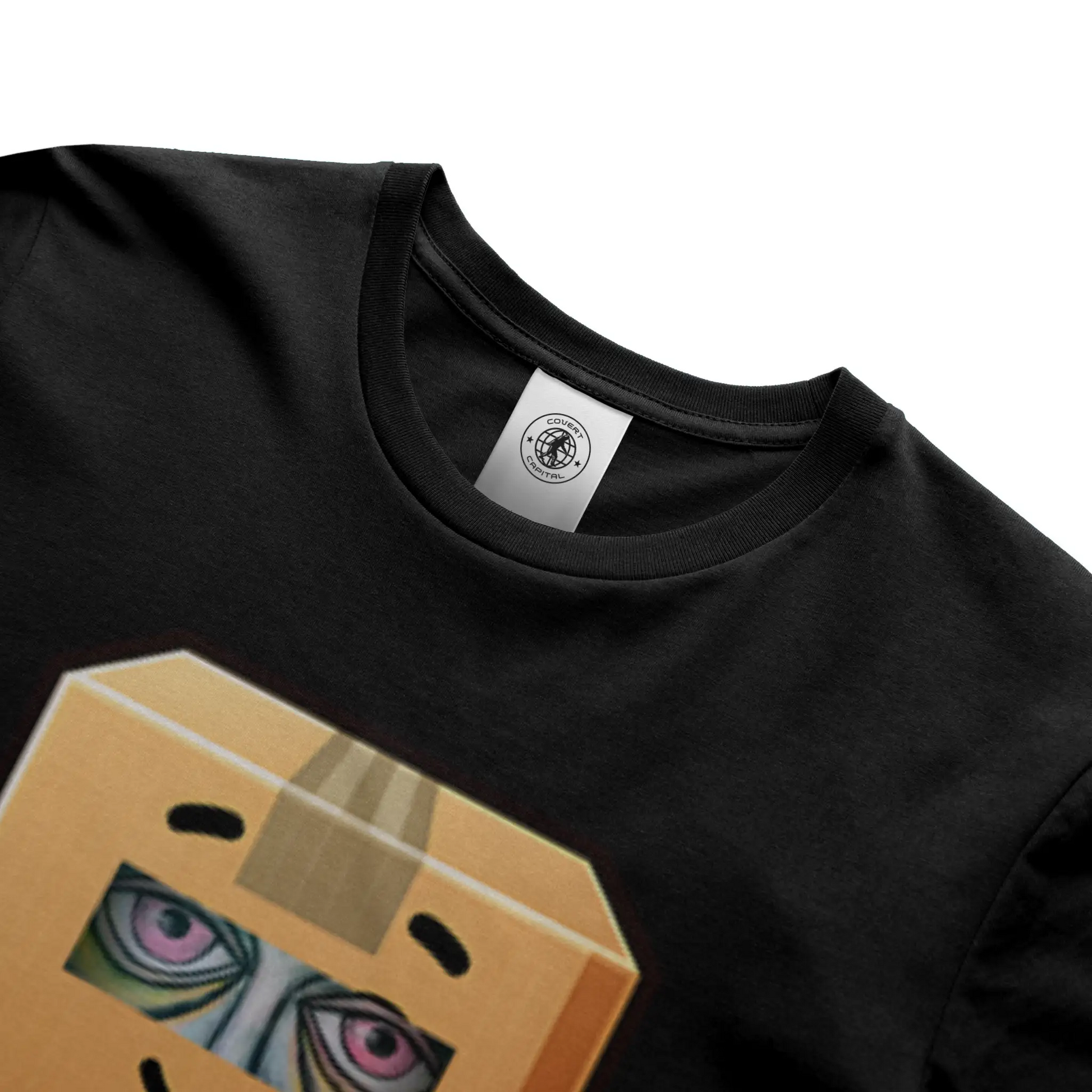 Jumbo Box Money Mascot T Shirt - Covert Capital