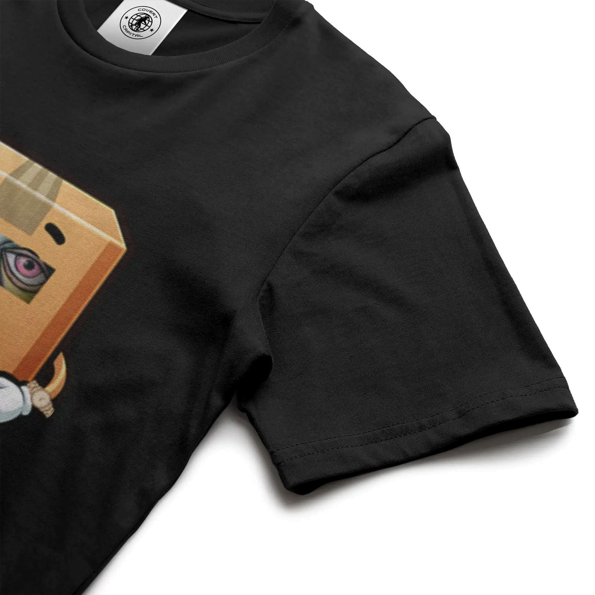 Jumbo Box Money Mascot T Shirt - Covert Capital