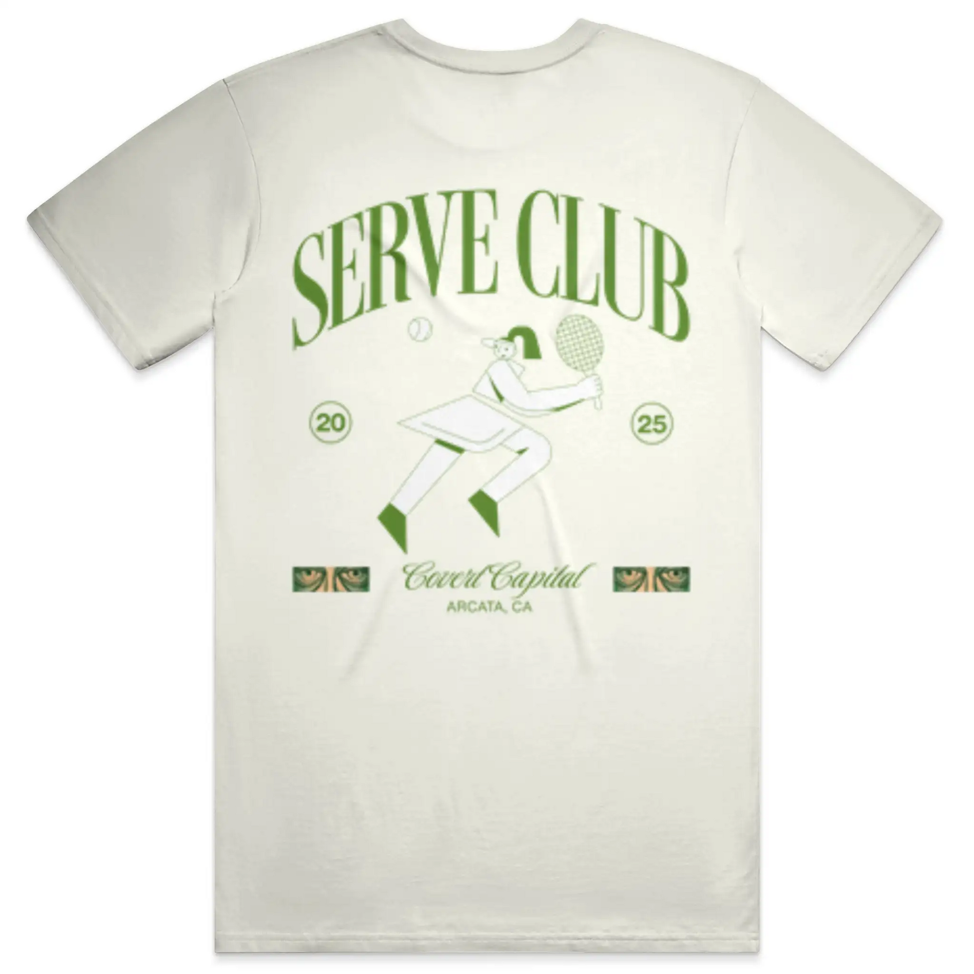 Arcata Serve Club T Shirt - Covert Capital