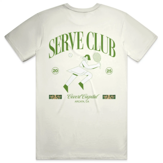 Arcata Serve Club T Shirt - Covert Capital
