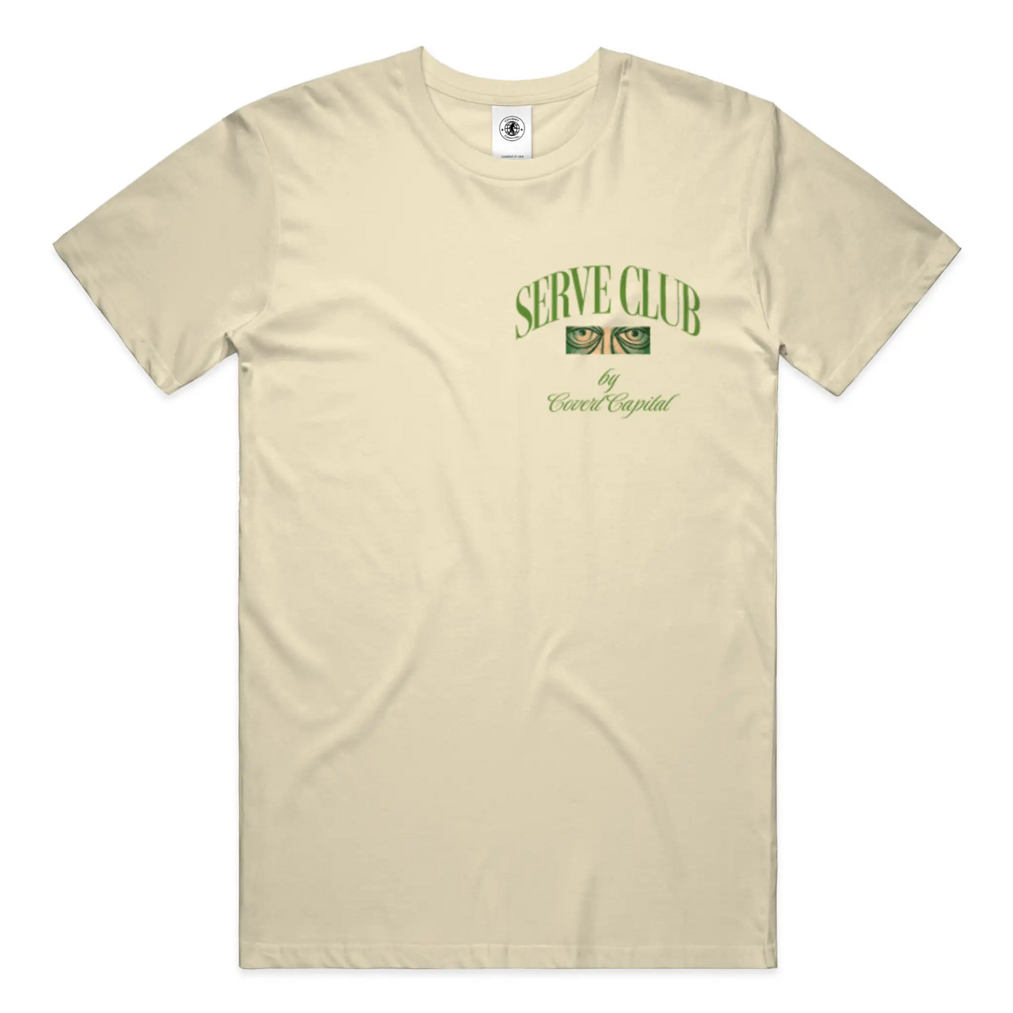 Arcata Serve Club T Shirt - Covert Capital