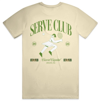 Arcata Serve Club T Shirt - Covert Capital