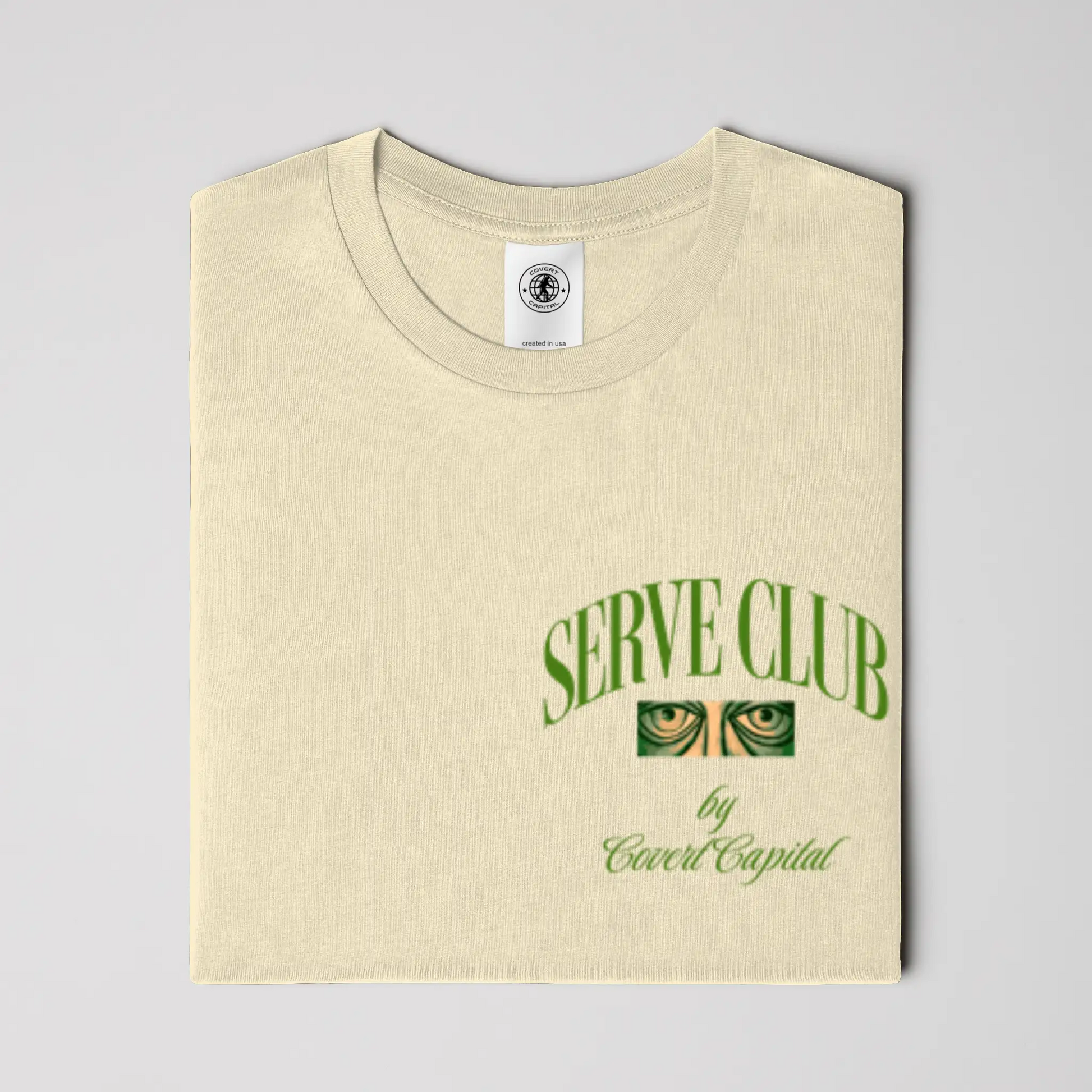 Arcata Serve Club T Shirt - Covert Capital