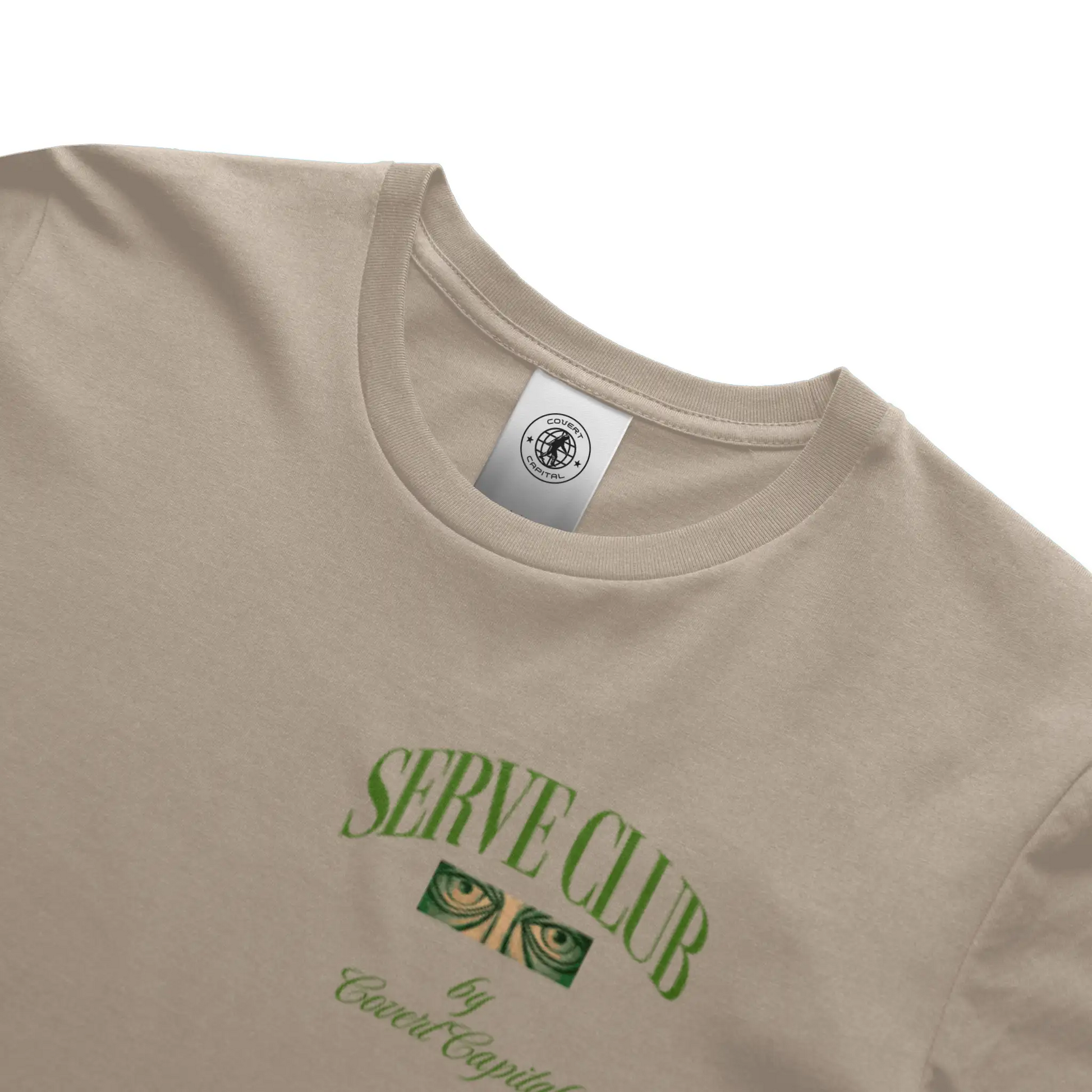 Pcola Serve Club T Shirt - Covert Capital