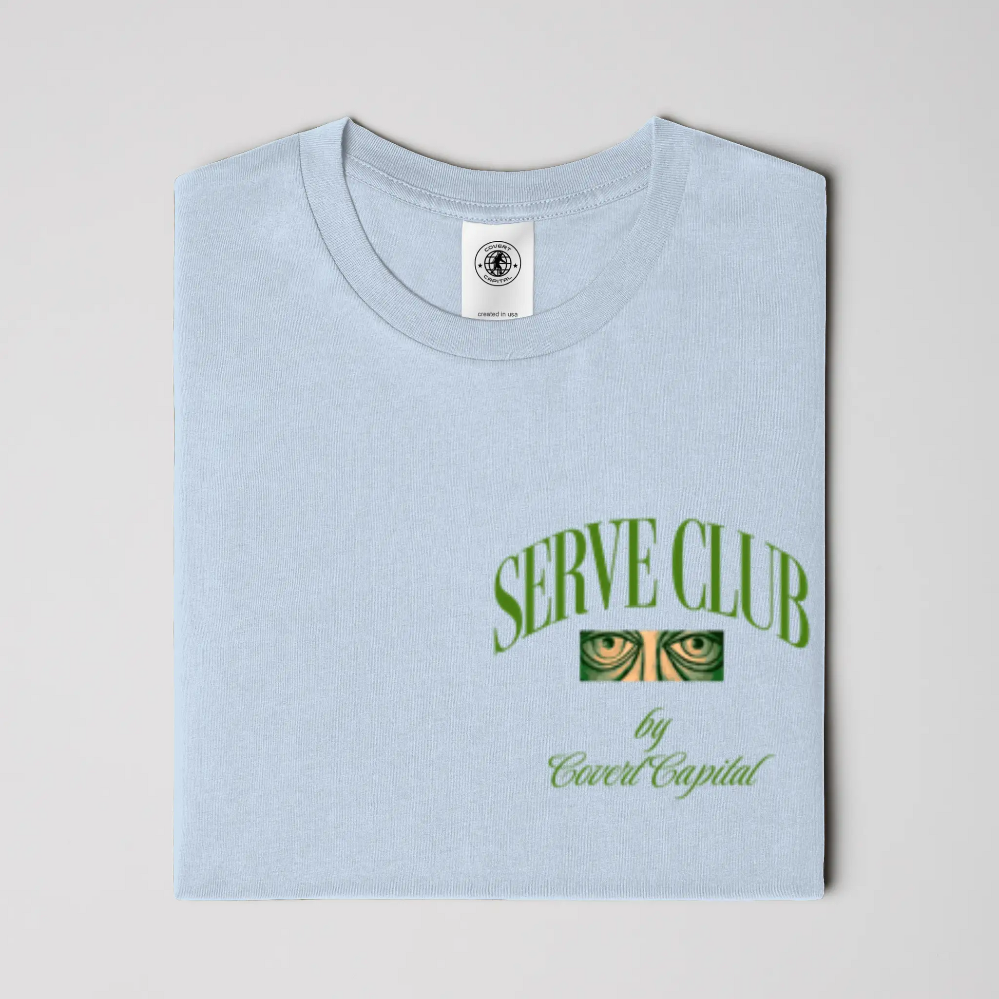 Pcola Serve Club T Shirt - Covert Capital