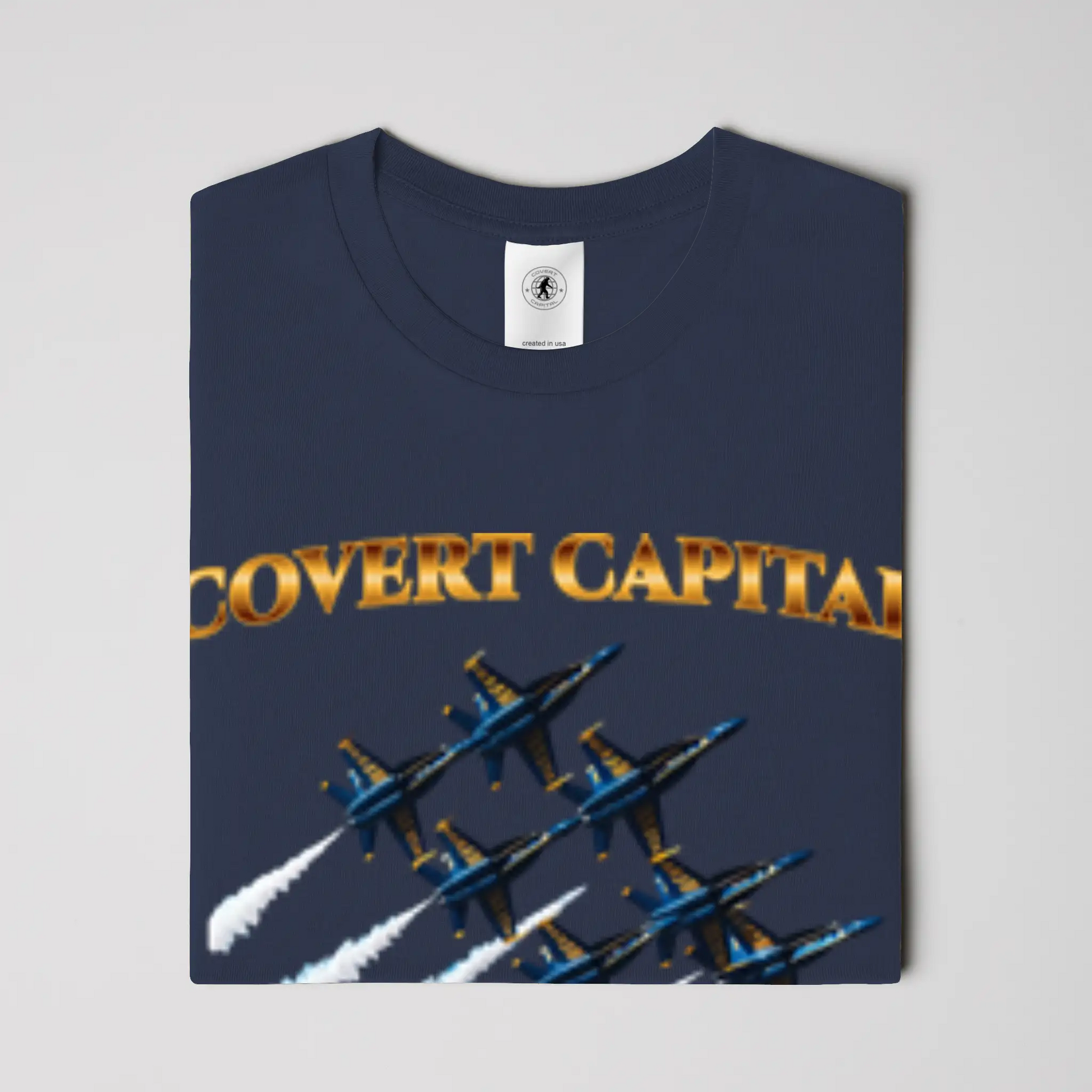 Covert Capital Blue Angels Fly Right T Shirt - Covert Capital