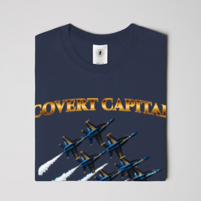 Covert Capital Blue Angels Fly Right T Shirt - Covert Capital