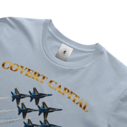 Covert Capital Blue Angels Fly Right T Shirt