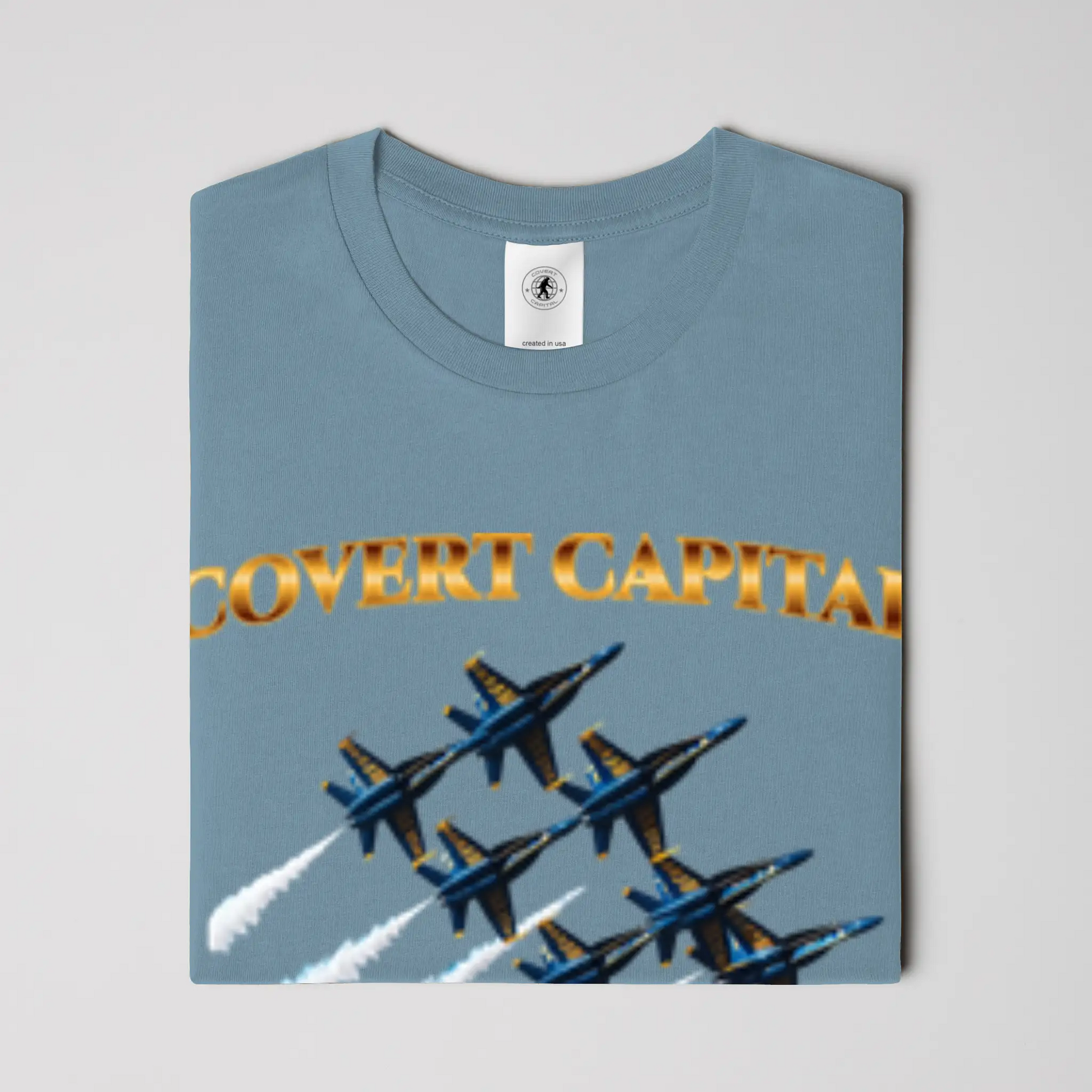 Covert Capital Blue Angels Fly Right T Shirt - Covert Capital