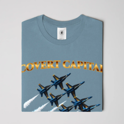 Covert Capital Blue Angels Fly Right T Shirt - Covert Capital