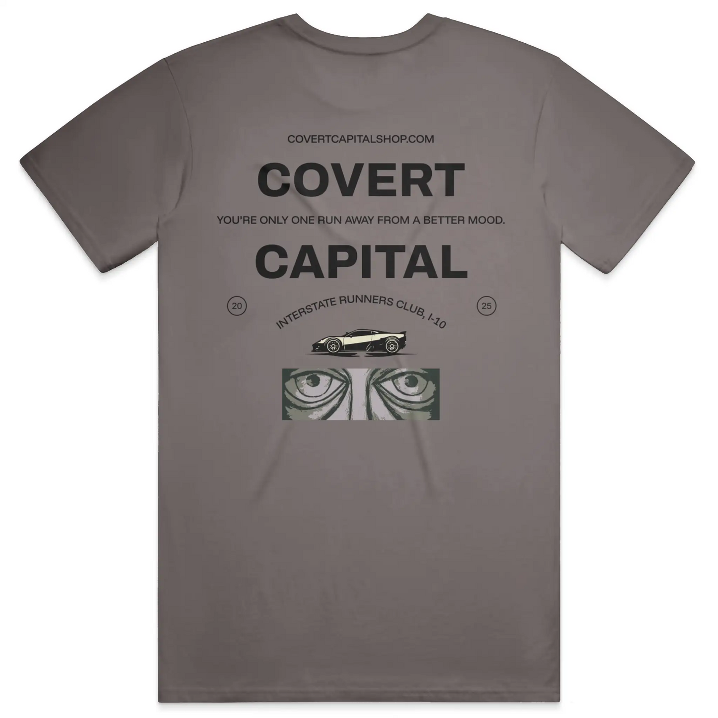I-10 Runner T Shirt - Covert Capital