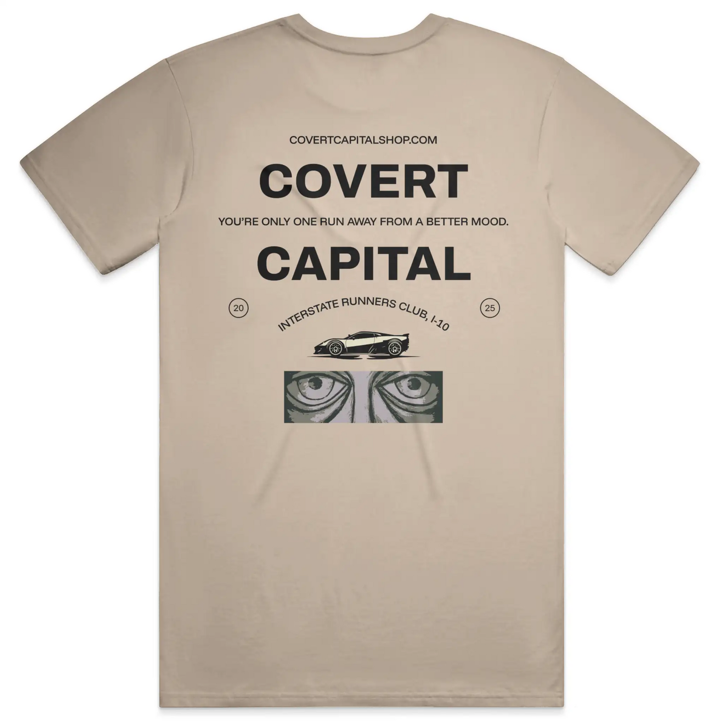 I-10 Runner T Shirt - Covert Capital