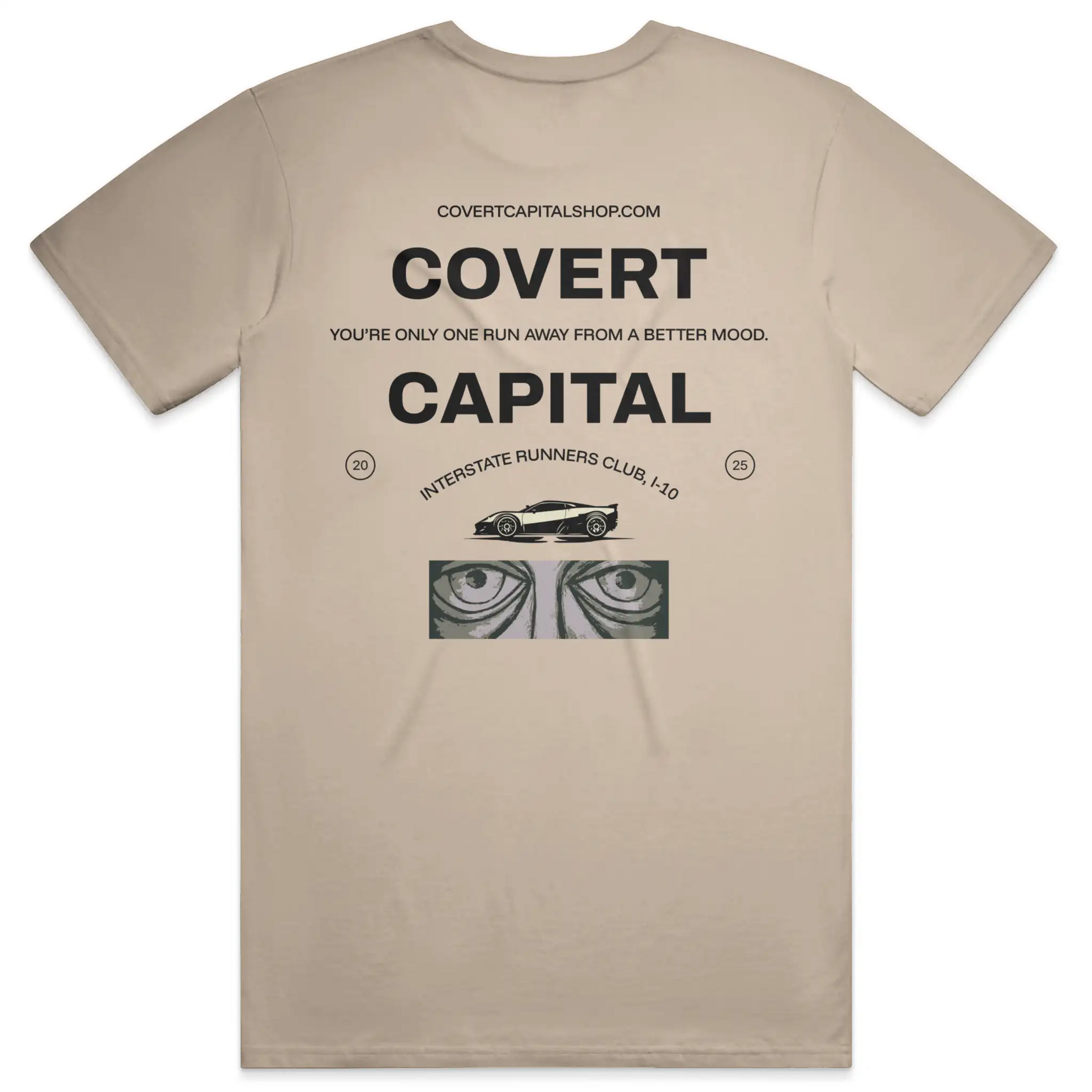 I-10 Runner T Shirt - Covert Capital