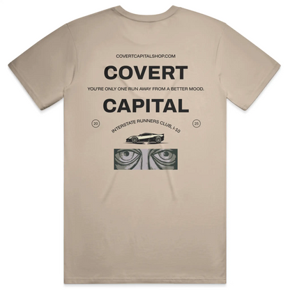 I-10 Runner T Shirt - Covert Capital