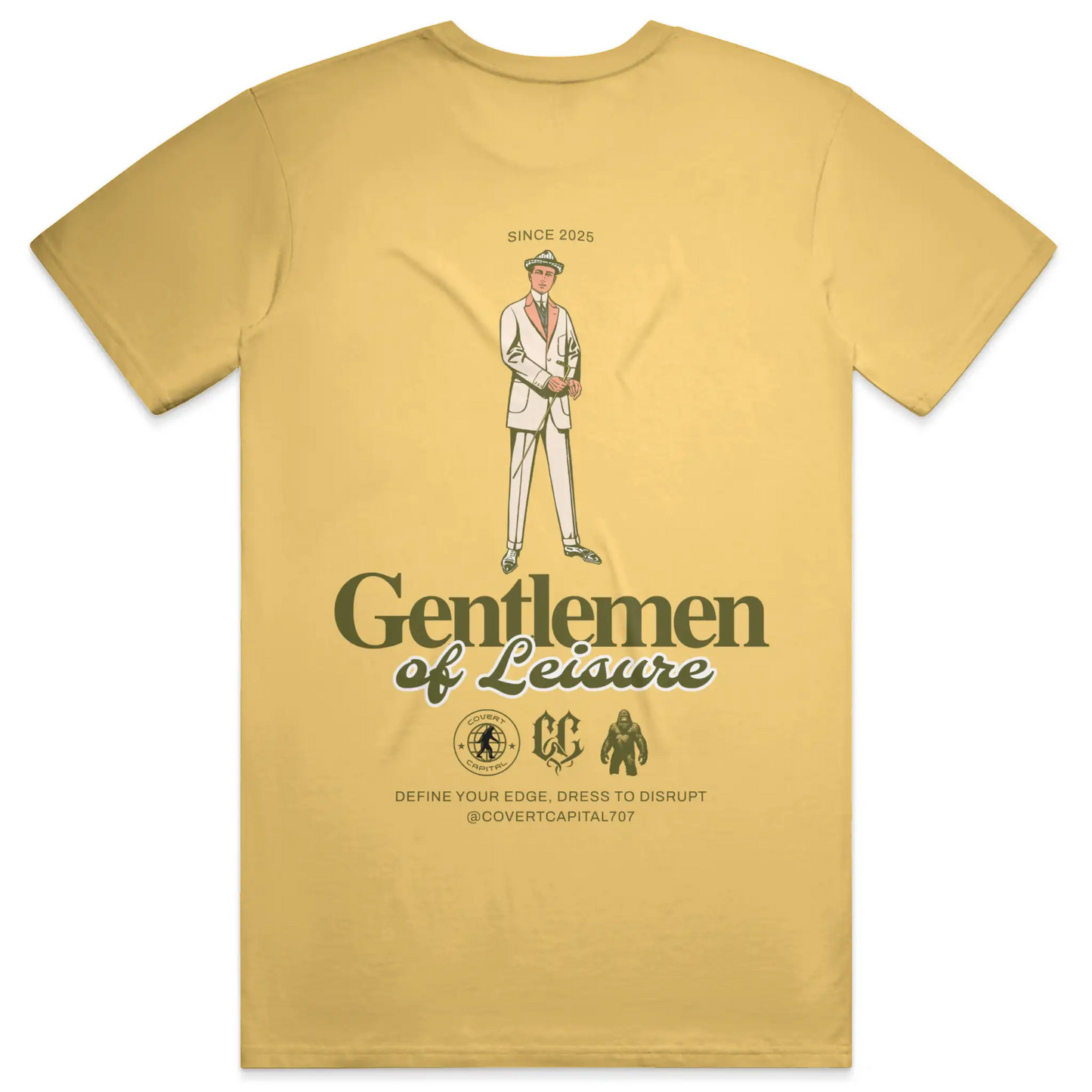 Gentlemen Of Leisure T-shirt - Covert Capital