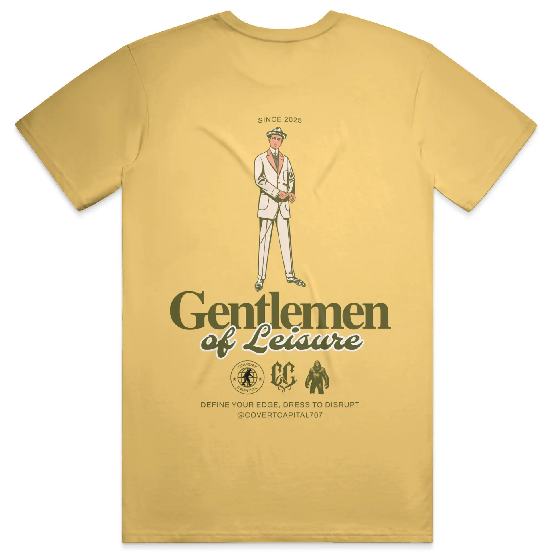 Gentlemen Of Leisure T-shirt - Covert Capital