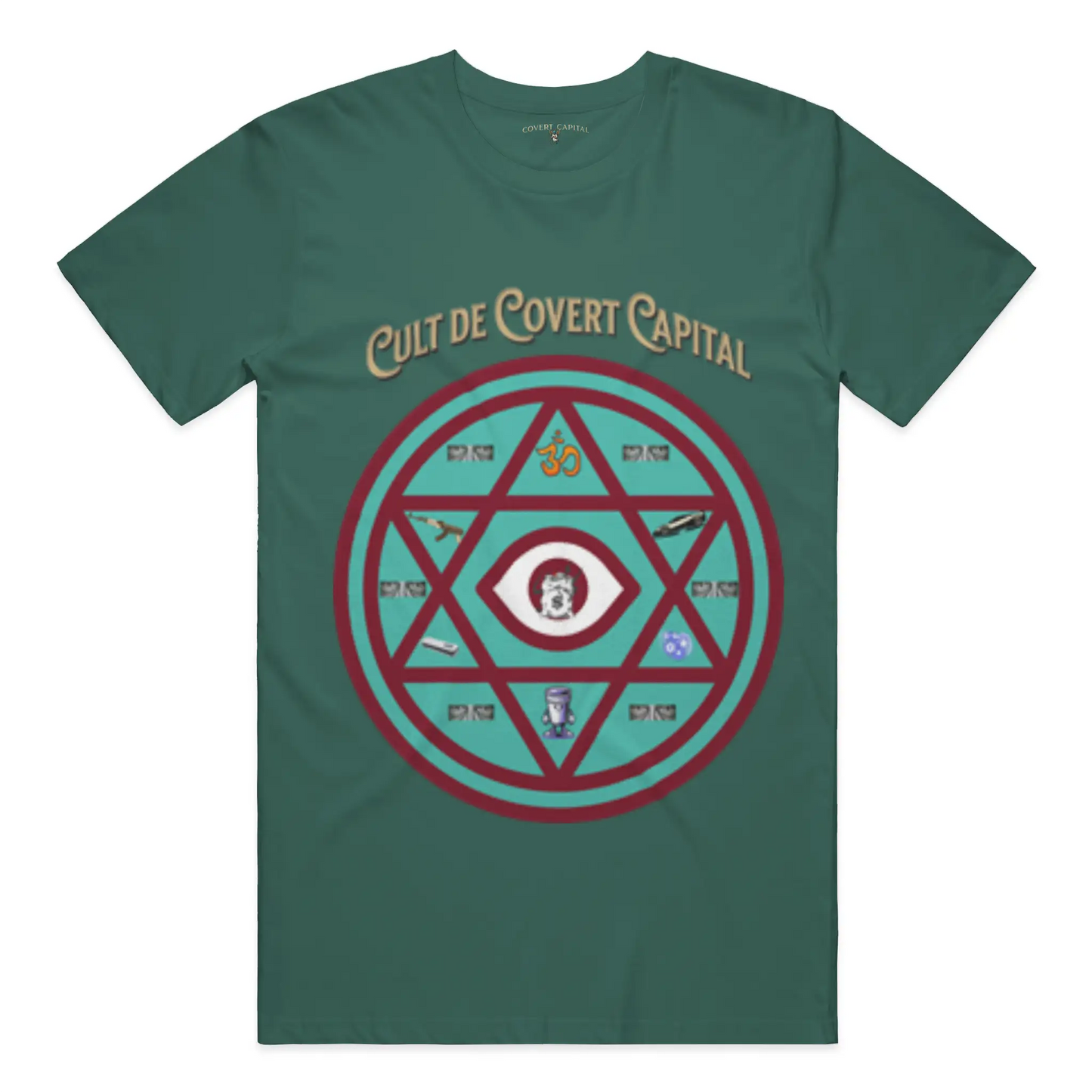 Cult de Covert Capital Crest T-shirt - Covert Capital