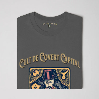 Cult de Covert Capital Tarot Card T-shirt - Covert Capital