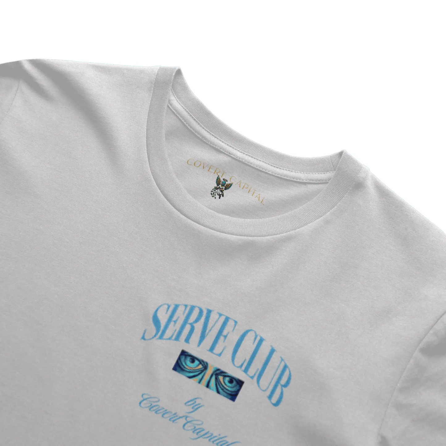 Pcola Serve Club Sky Blue T Shirt
