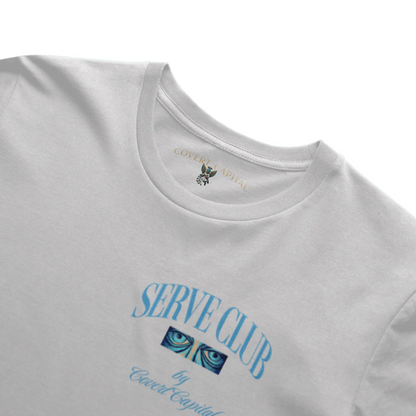 Pcola Serve Club Sky Blue T Shirt