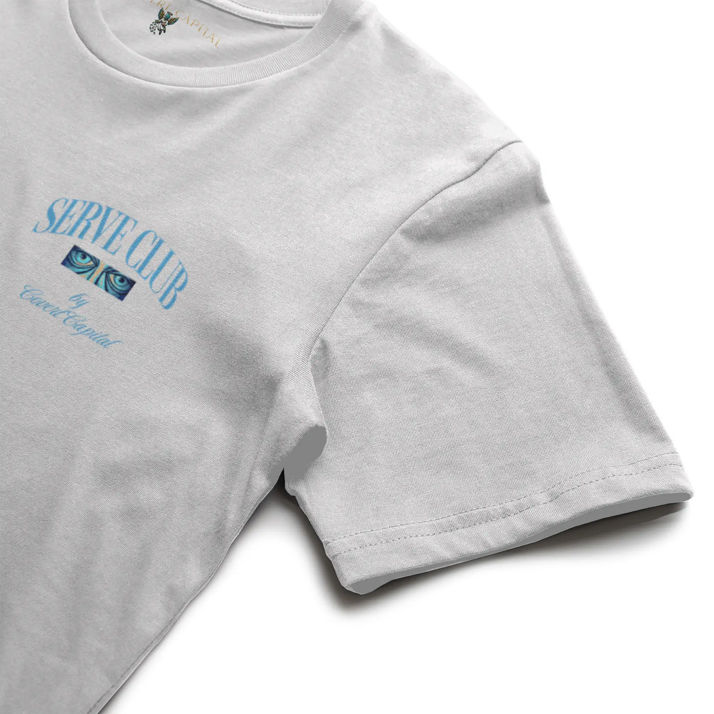 Pcola Serve Club Sky Blue T Shirt