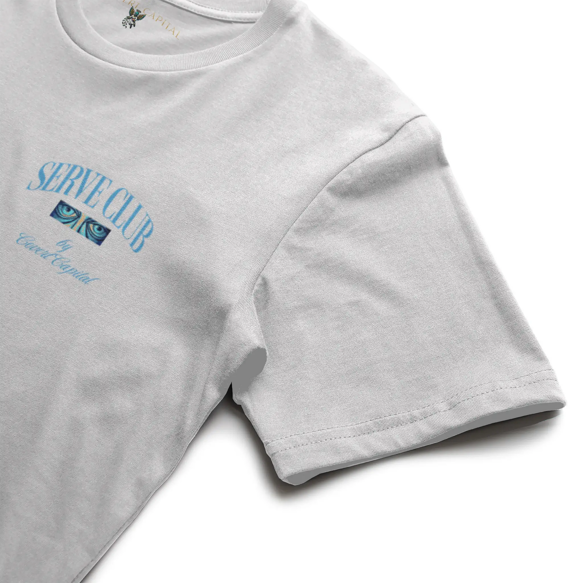 Pcola Serve Club Sky Blue T Shirt