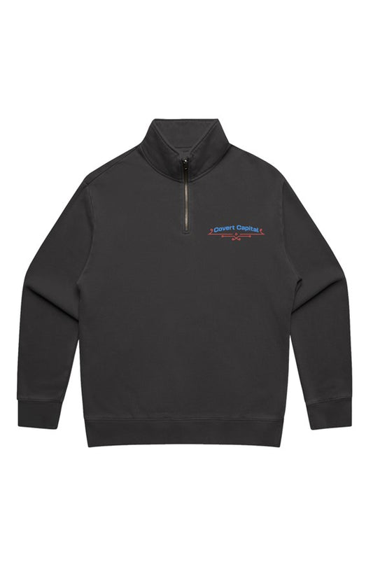 Stay Connected Faded Quarter Zip