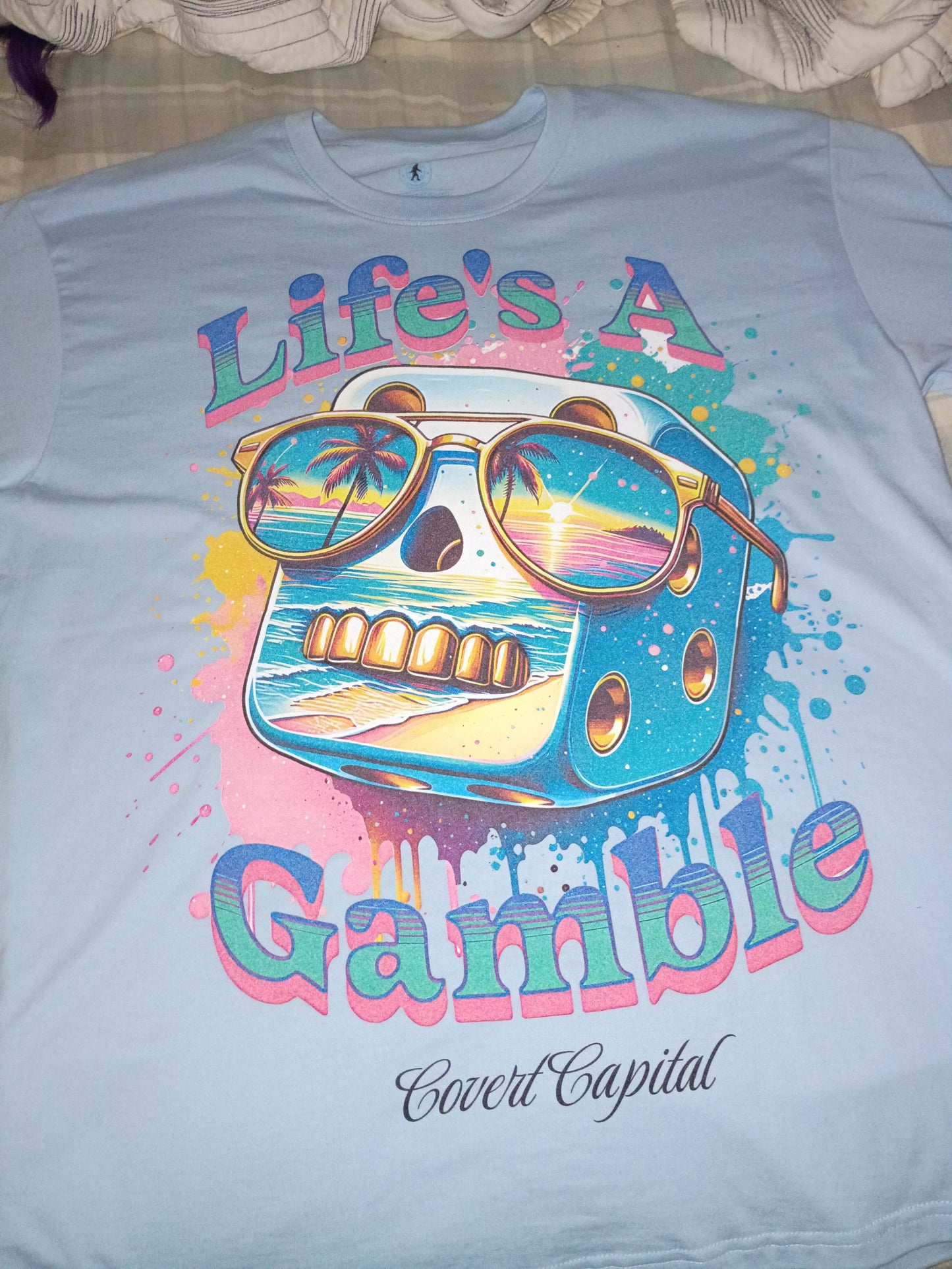 Life's A Gamble Lightweight Tee