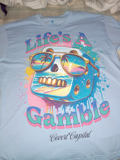 Life's A Gamble Lightweight Tee