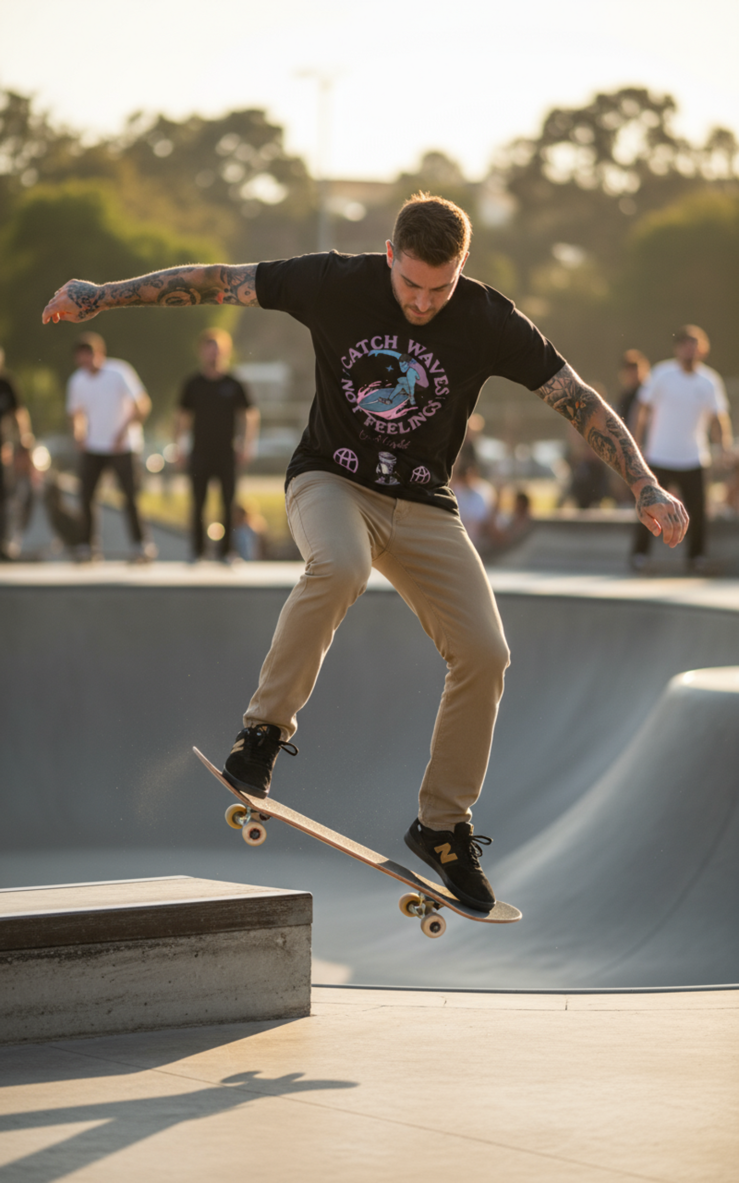 Catch Waves Not Feelings T-shirt