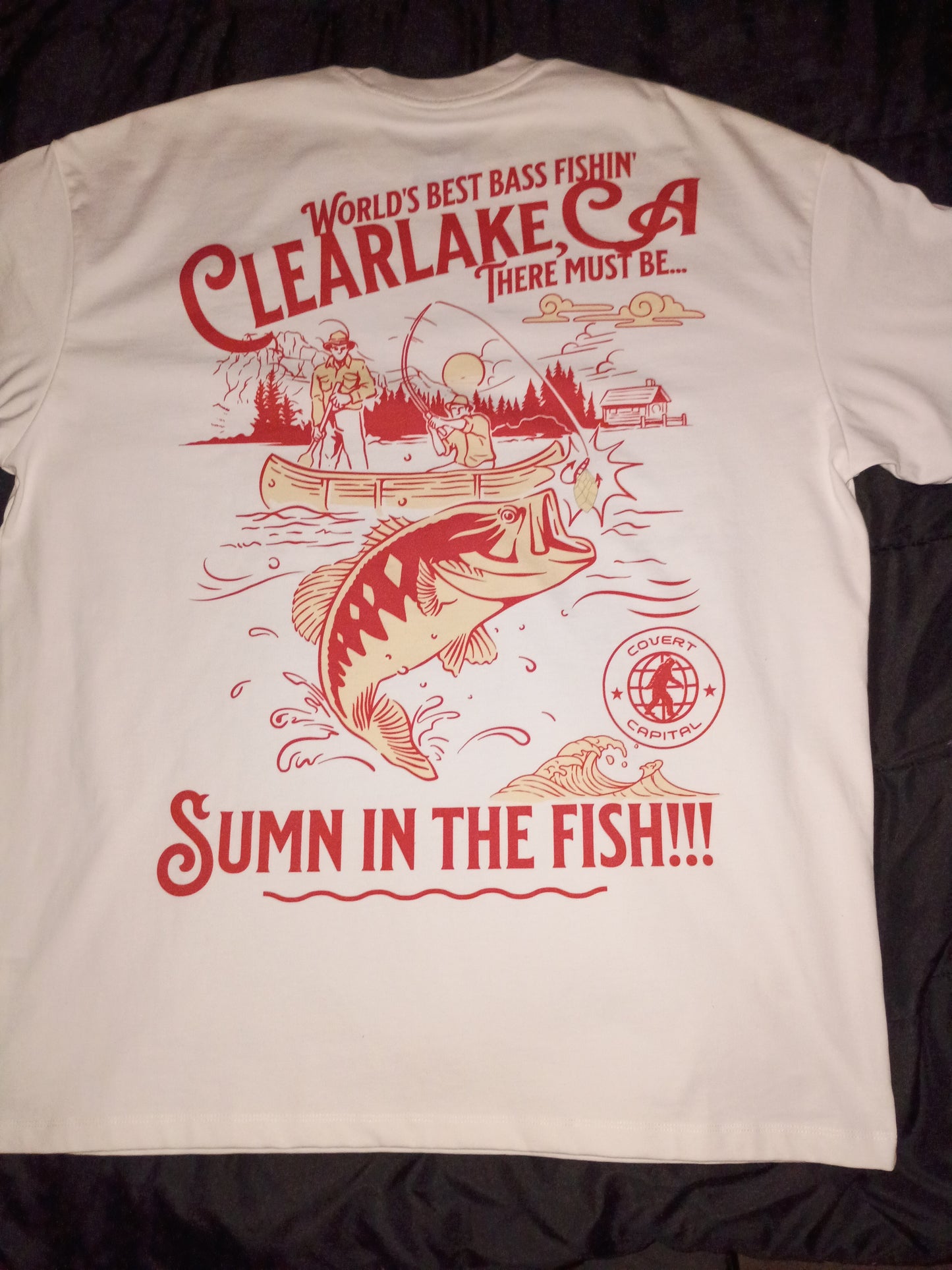 Clearlake Bass Tee